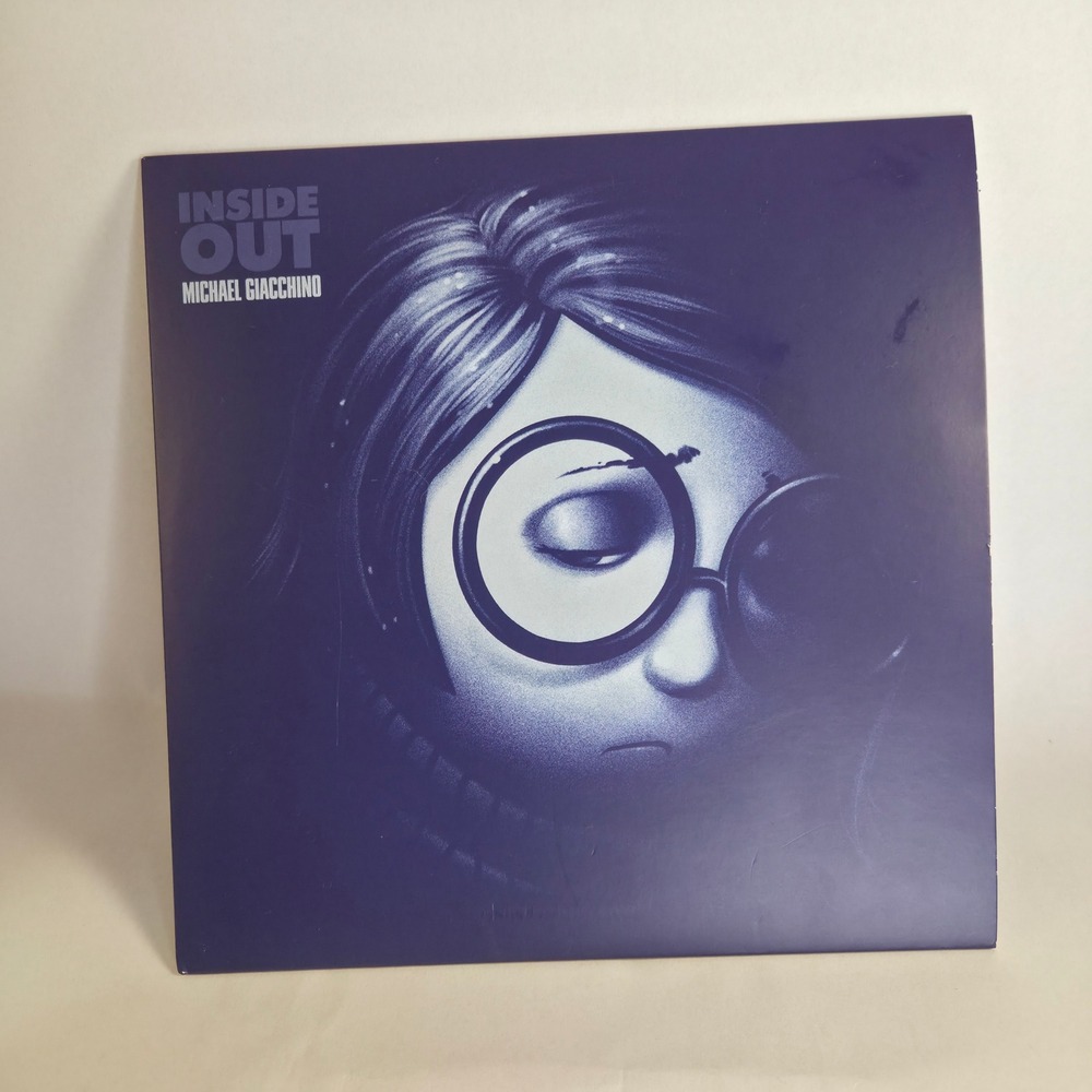 Mondo Pixar Inside Out 7" Vinyl Single 45RPM Blue Michael Giacchino Soundtrack